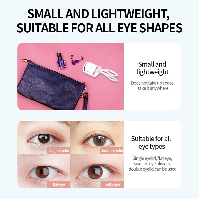 Achieve that perfect curl that make a lasting impression with Natural False Eyelash Curler.