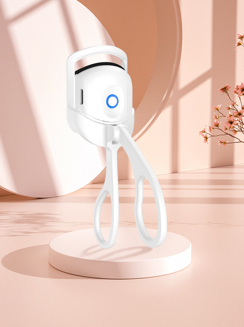 Achieve long-lasting, beautifully curled lashes with the Heated Eyelash Curler.