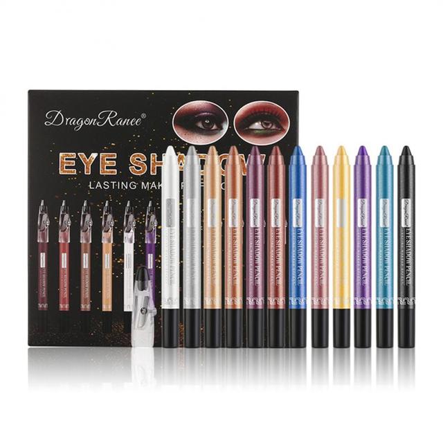 Upgrade your eye makeup with this versatile and high-quality eyeshadow pencil set.