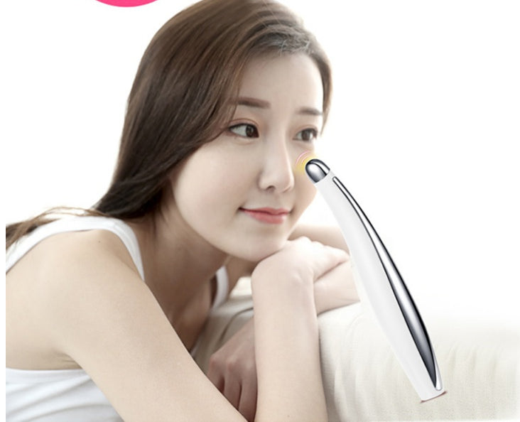 Revitalize your eyes with the Eye Massager Pen for Dark Circles and Wrinkles Relief.