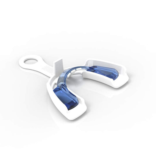 Experience unmatched comfort and protection during the night with the Dental Guard for Nighttime Teeth Grinding with Tray.