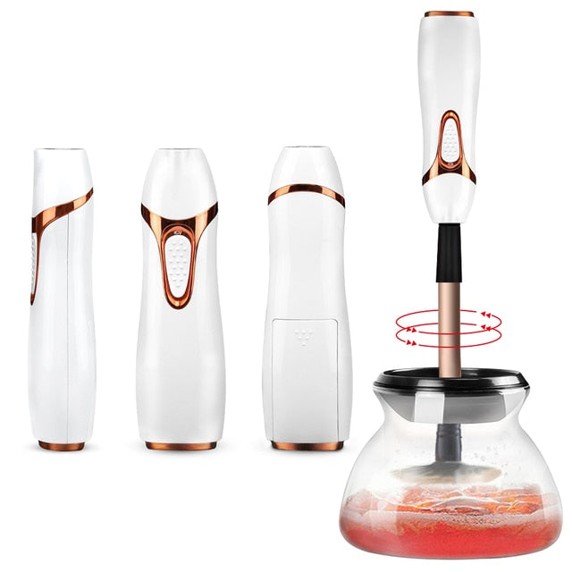 Look and feel your best with the Makeup Brush Automatic  Cleaner and Dryer