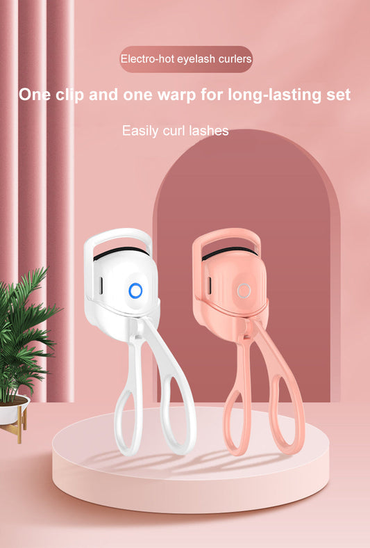 Achieve long-lasting, beautifully curled lashes with the Heated Eyelash Curler.