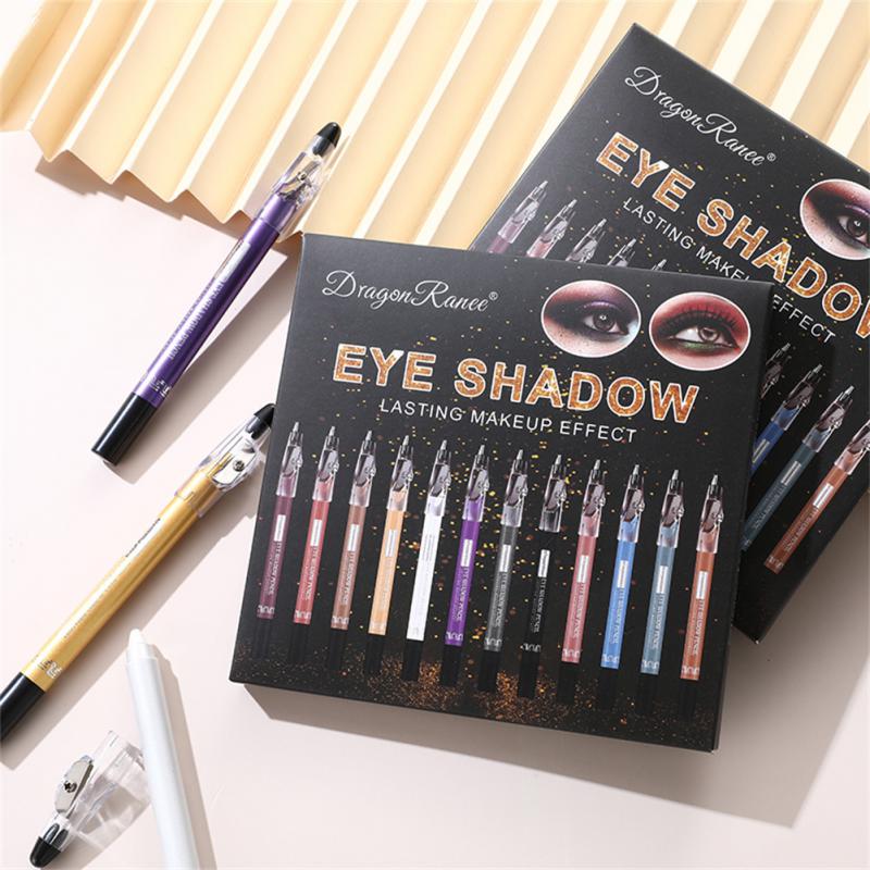 Upgrade your eye makeup with this versatile and high-quality eyeshadow pencil set.