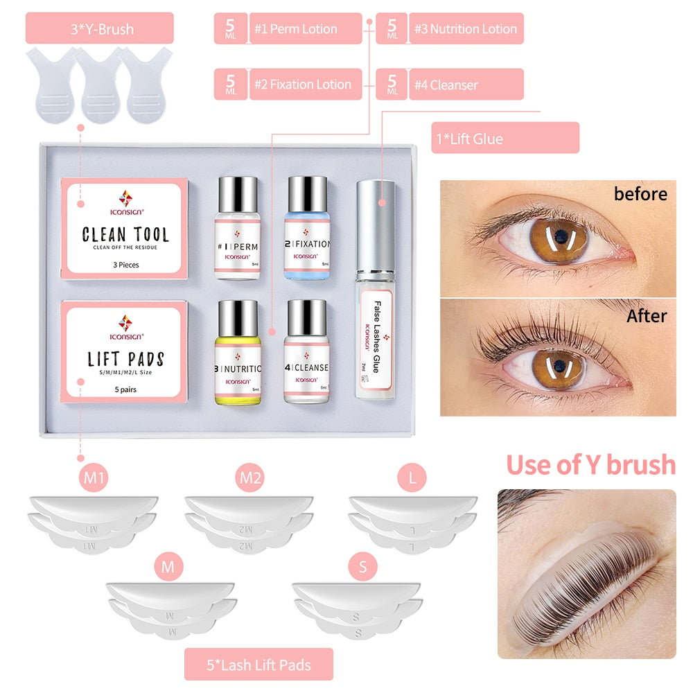 You’ll enjoy perfectly curled lashes without the hassle with our easy-to-use lash lifting kit eyelash.