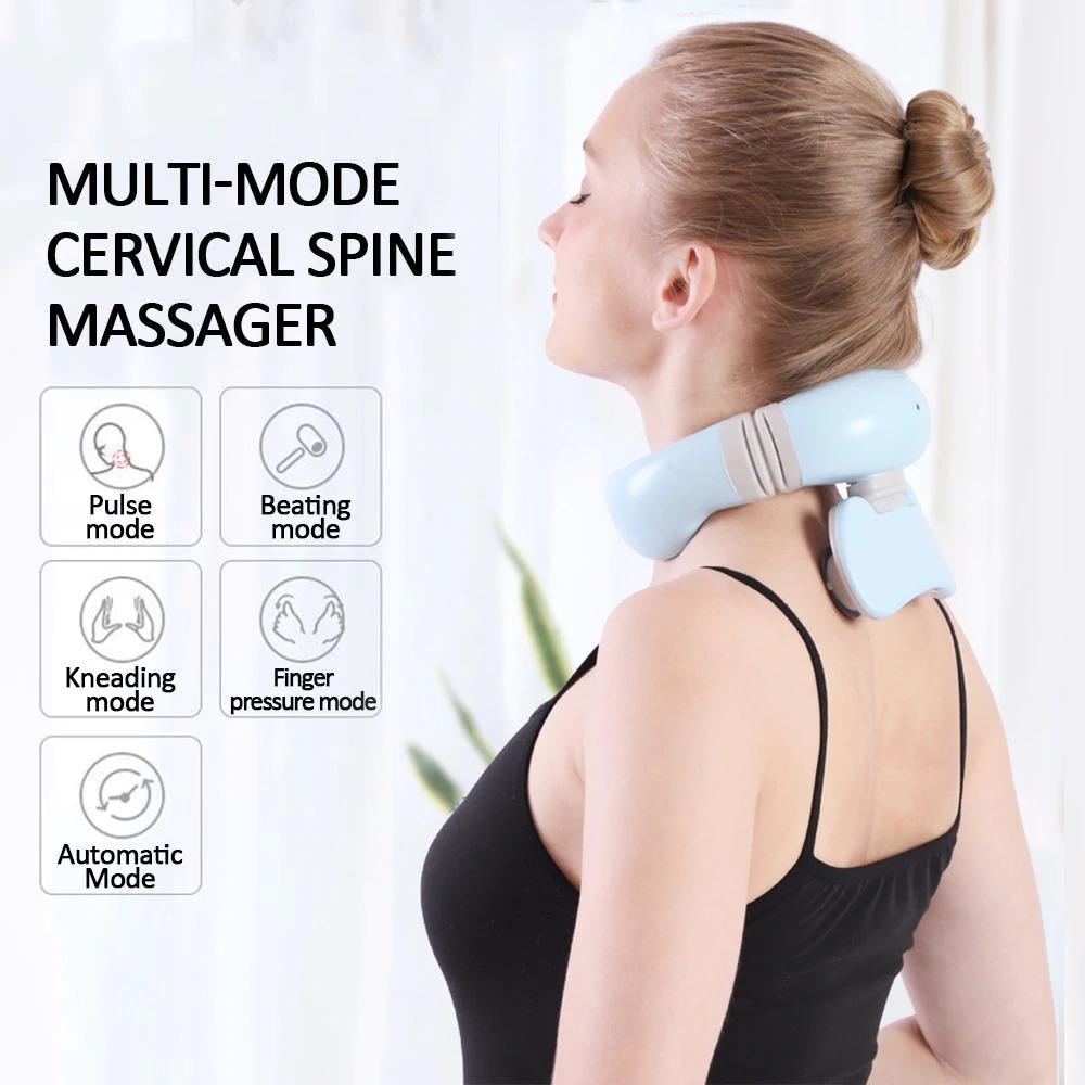 Get healthier and more energetic with the 4D Neck Massager.