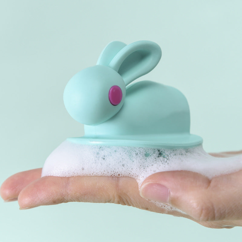 Transform your child’s bath time into a delightful experience with our Soft Rubber Shampoo Brush for Kids' Scalp Massage.