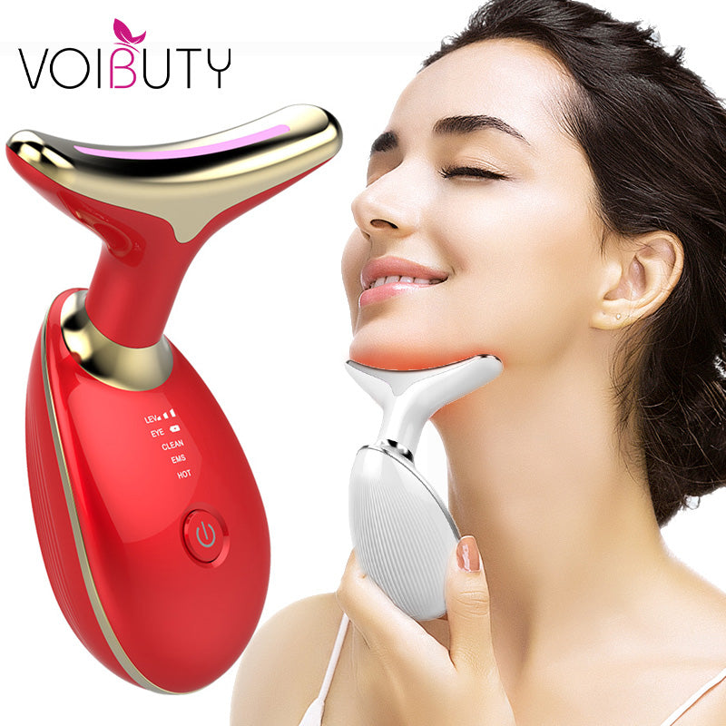 Look and feel your best with the Thermal Neck Lifting and Massager.
