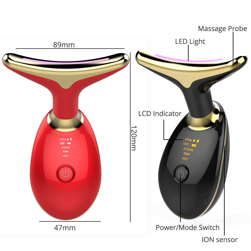 Look and feel your best with the Thermal Neck Lifting and Massager.