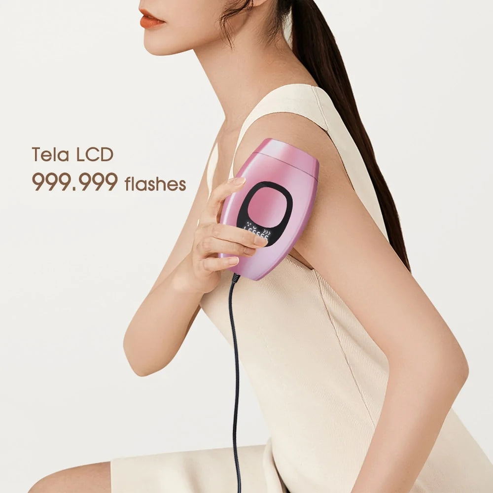 Enjoy the pain-free, long-term hair removal solution with the NEOHEXA™ IPL Laser Hair Removal Epilator Original.