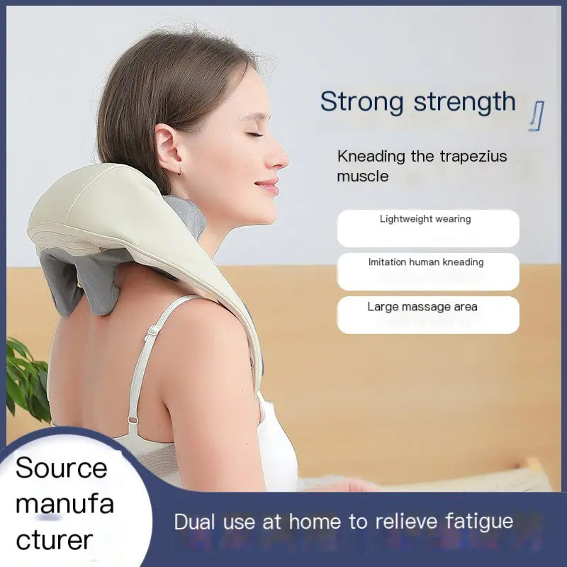 Gift yourself relaxation wherever you are  Electric Shoulder and Neck Massager for Pain Relief