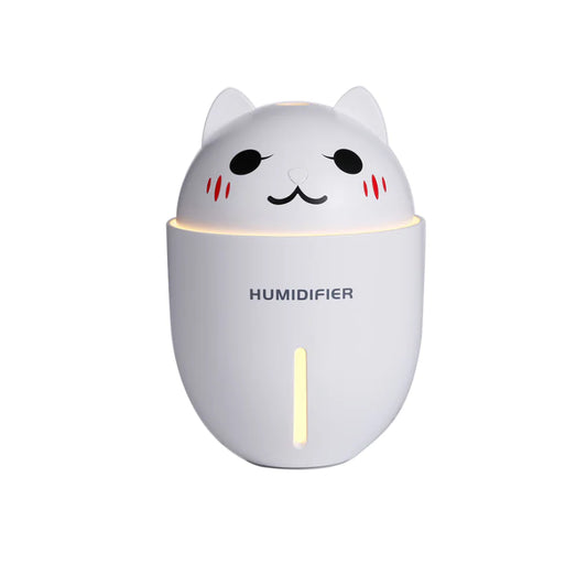 Enjoy a fresher and more confortable space with our Cat Humidifier with Fan and Night Light