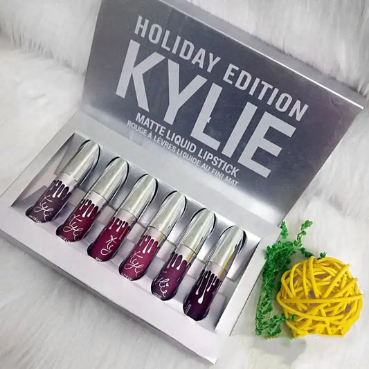 Elevate your lip game with the Gold 6 Lip Colors - Kelly Kim Birthday Edition
